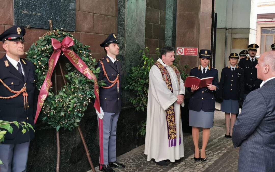 Roma. 47° anniversario dell’uccisione di Prisco Palumbo, il Questore depone una corona d’alloro