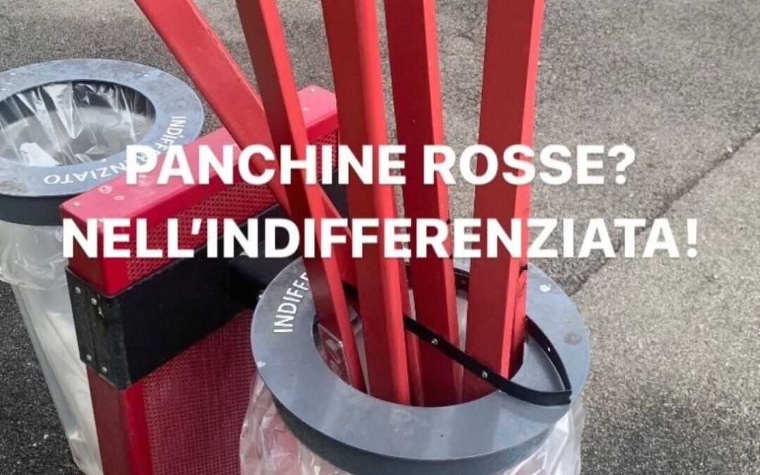 La rettrice della Sapienza: “La panchina rossa vandalizzata sarà ripristinata”