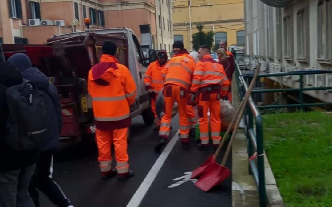 Policlinico Umberto I, controlli straordinari della Polizia di Stato in collaborazione con Ama e Polizia Locale