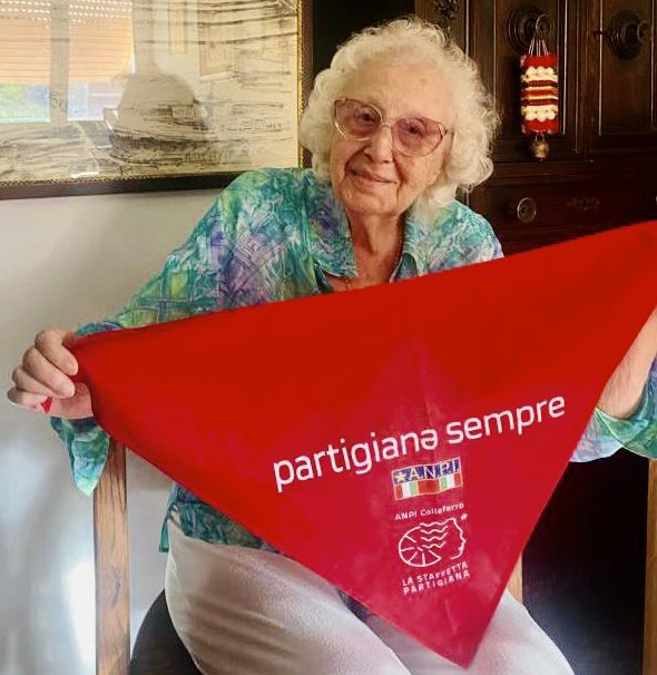 Ha compiuto 104 anni Iole Mancini ex staffetta partigiana, gli auguri dell’Anpi