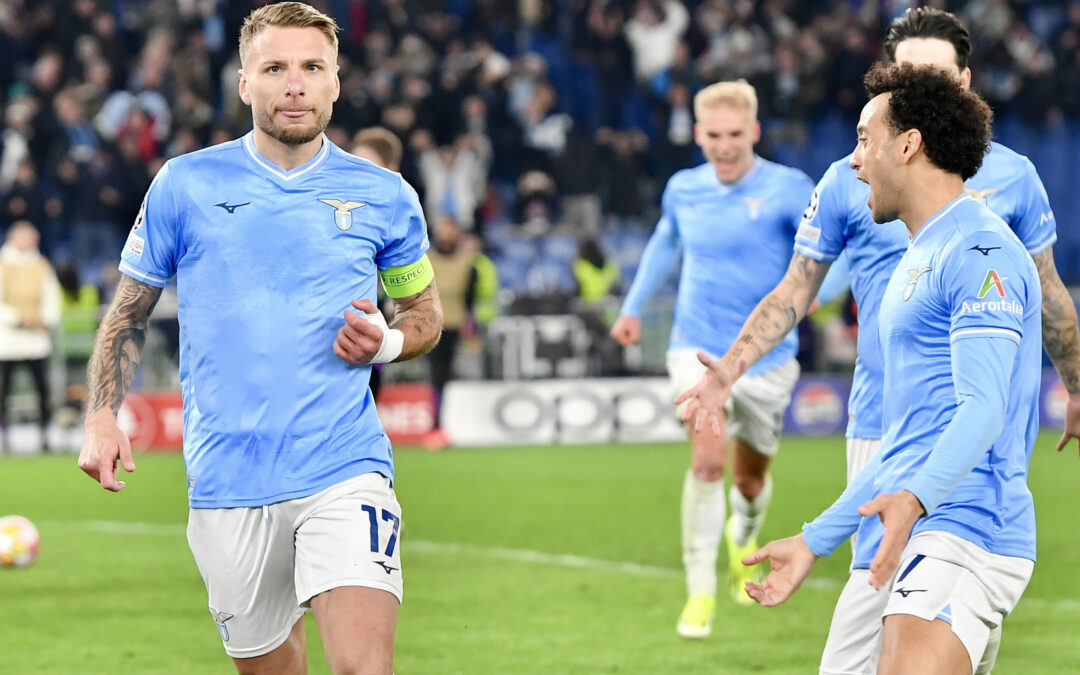 Lazio-Bayern Monaco, Immobile: “Prestazione bellissima. Ora testa al ritorno. Dedico il gol a mia moglie”