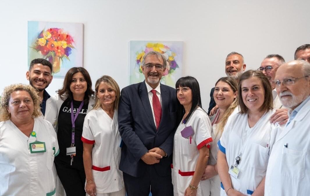 Il presidente Rocca inaugura il servizio oncologico ad Anagni