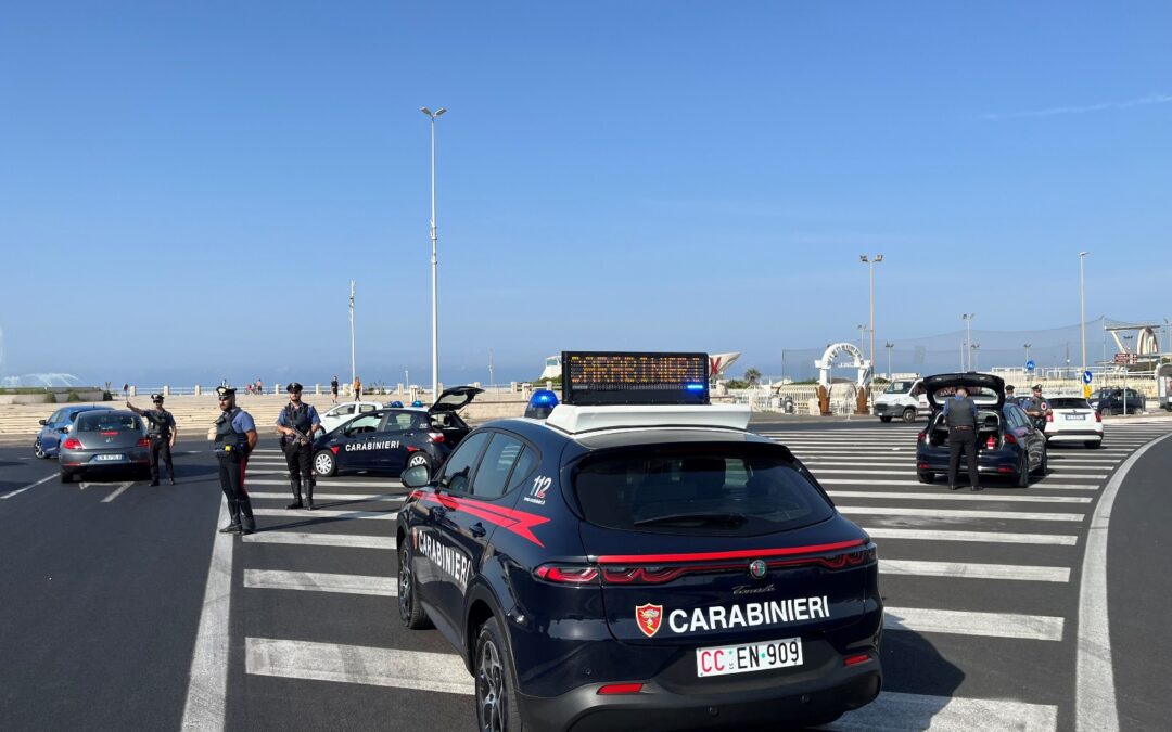 Controlli sul litorale per garantire la sicurezza di residenti e turisti: 6 arresti e 11 denunce