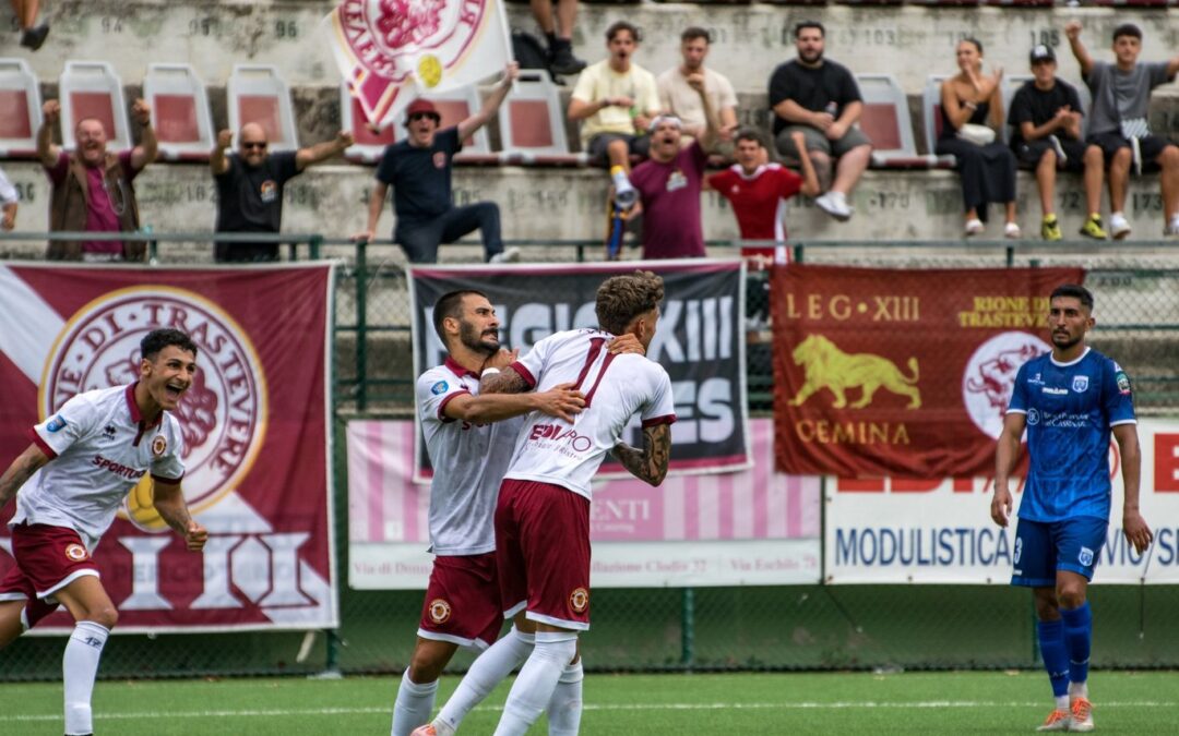 Serie D, un Trastevere in piena emergenza espugna Monterotondo: 2-1