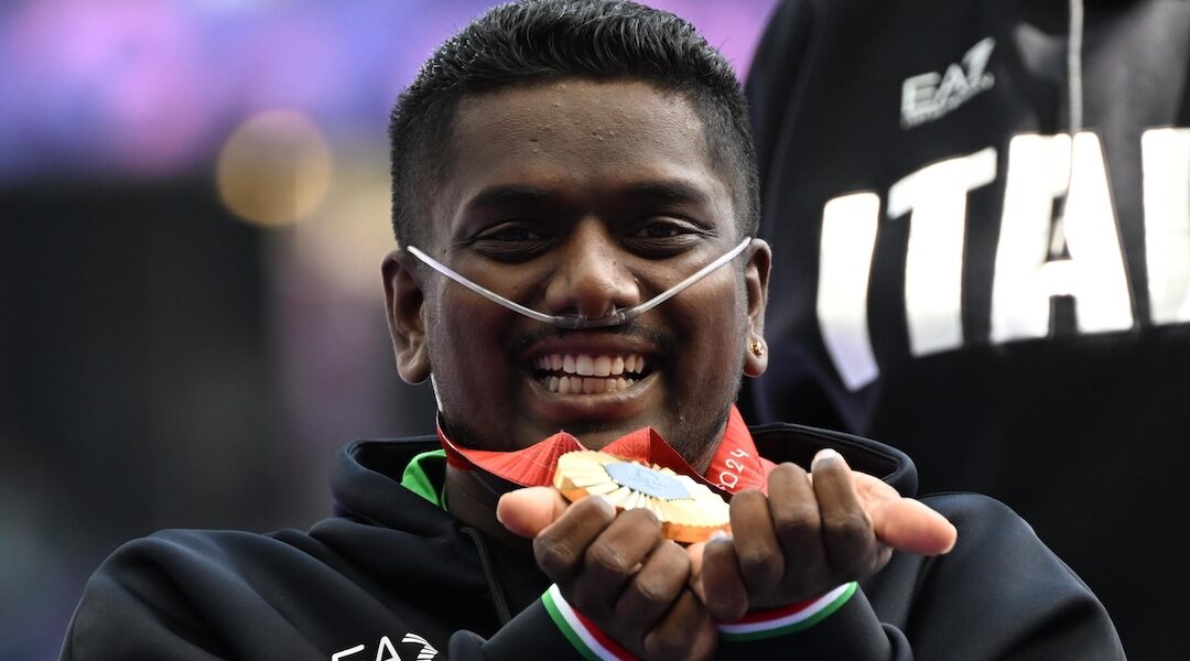 Dragona aspetta il ritorno di Rigivan Ganeshamoorthy per festeggiare il suo campione olimpico