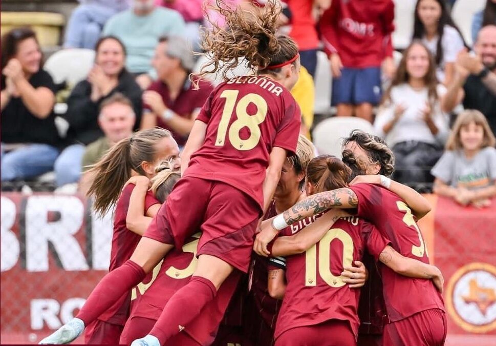 Serie A femminile, la Roma si aggiudica il derby: battuta la Lazio 2-1