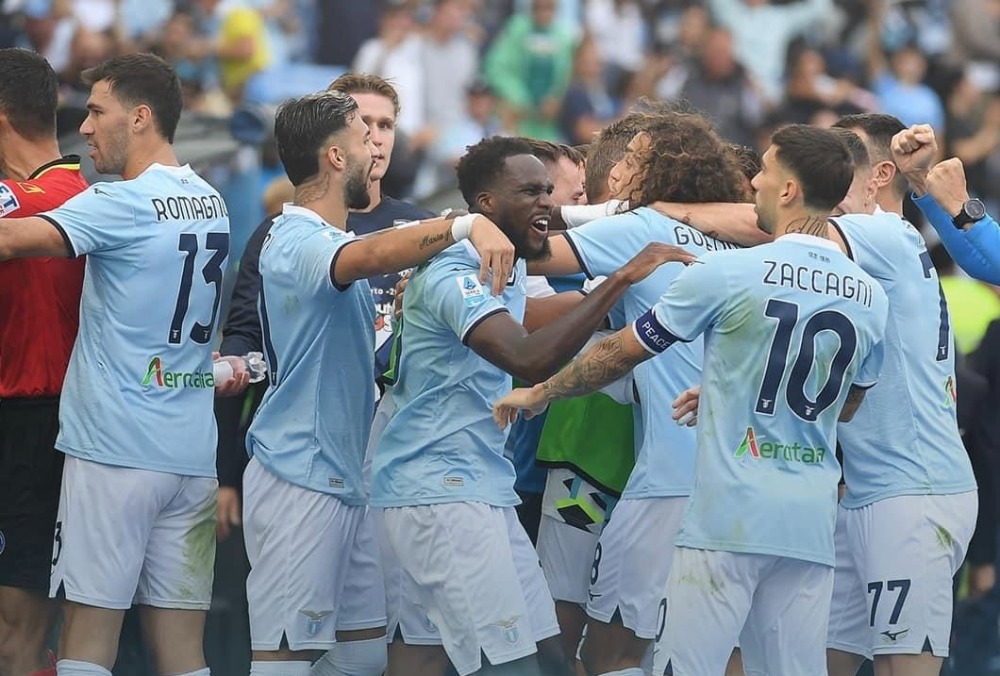 Lazio da record in Europa League: prima in classifica da sola e a punteggio pieno