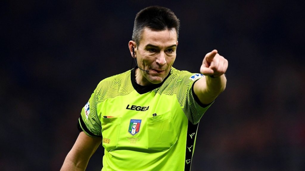 Lazio, Antonio Rapuano arbitrerà la partita dell’Olimpico contro il Bologna