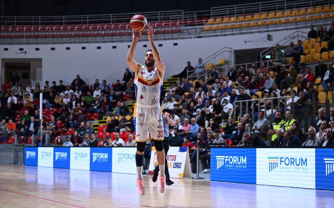 Basket B nazionale, la Virtus Roma non si ferma più: battuta anche Montecatini 92-82