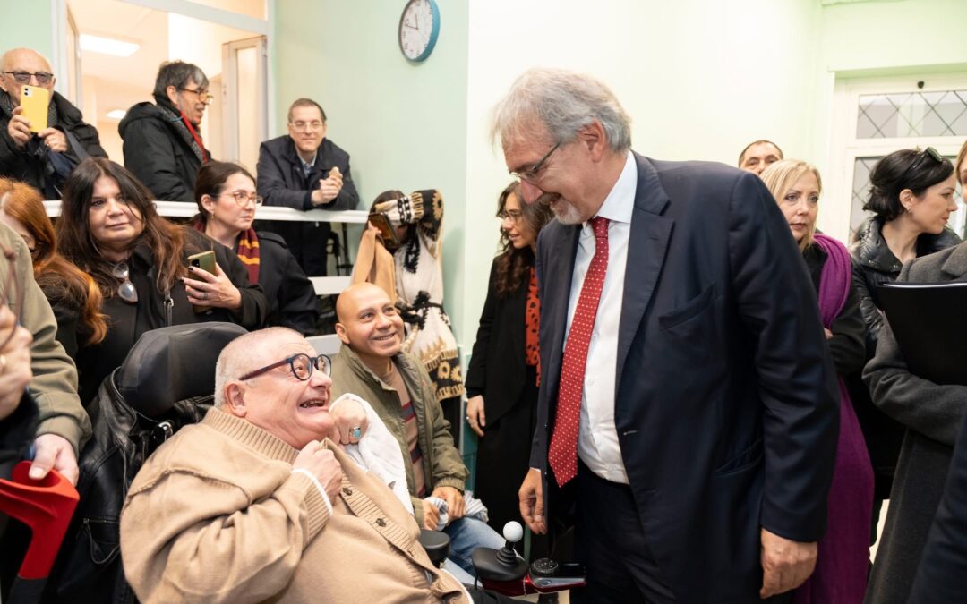 Inaugurata struttura ALM a Roma, Rocca: “La Regione sostiene chi mette al centro la persona”