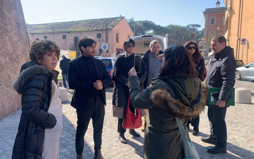 Giubileo, Segnalini-Stampete: “Via di San Teodoro più verde e pedonale”