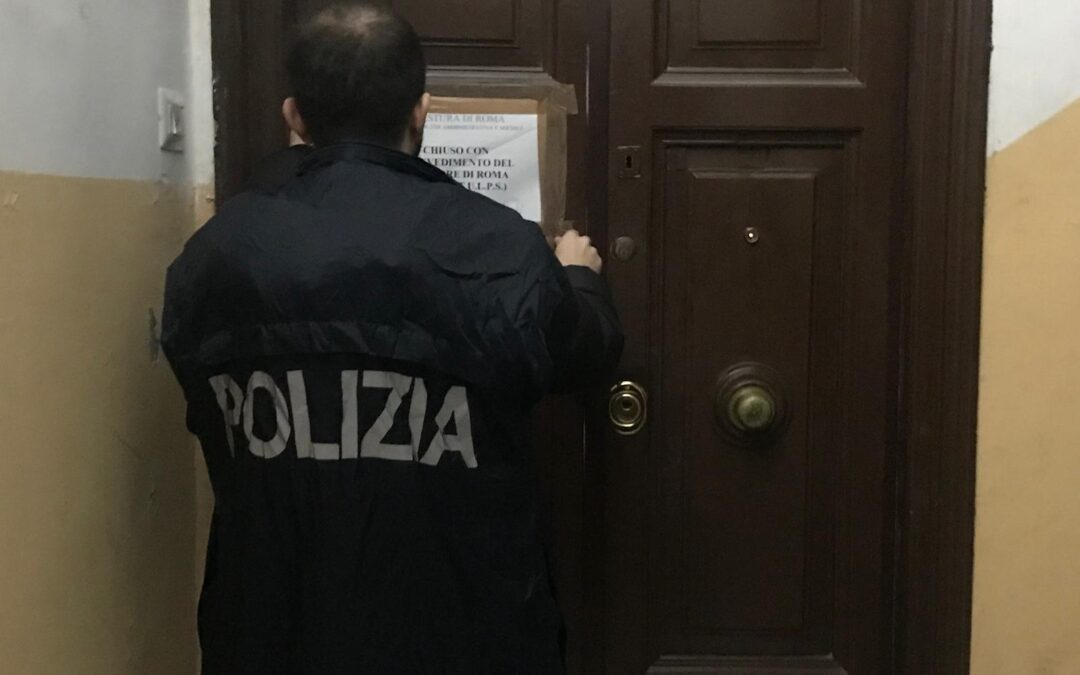 Modalità “self check in” per gli ospiti.  La Polizia ordina chiusura a struttura ricettiva