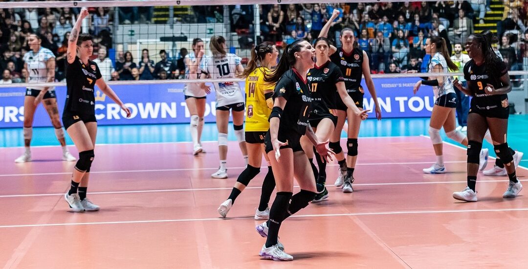 Volley femminile, la Smi Roma batte Chieri e vince la Coppa Cev Challange: 3-1